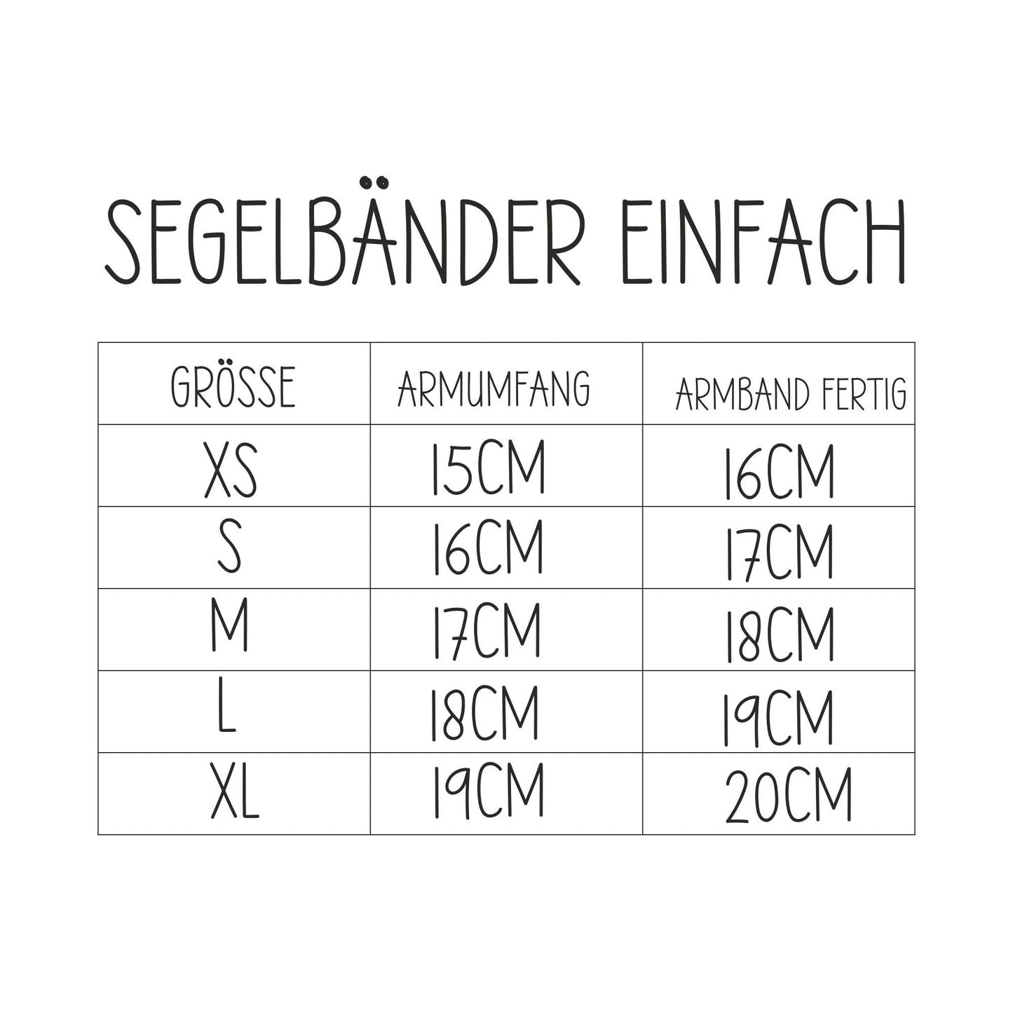 Segelseilarmband einfach schwarz mit Wunschtextperle