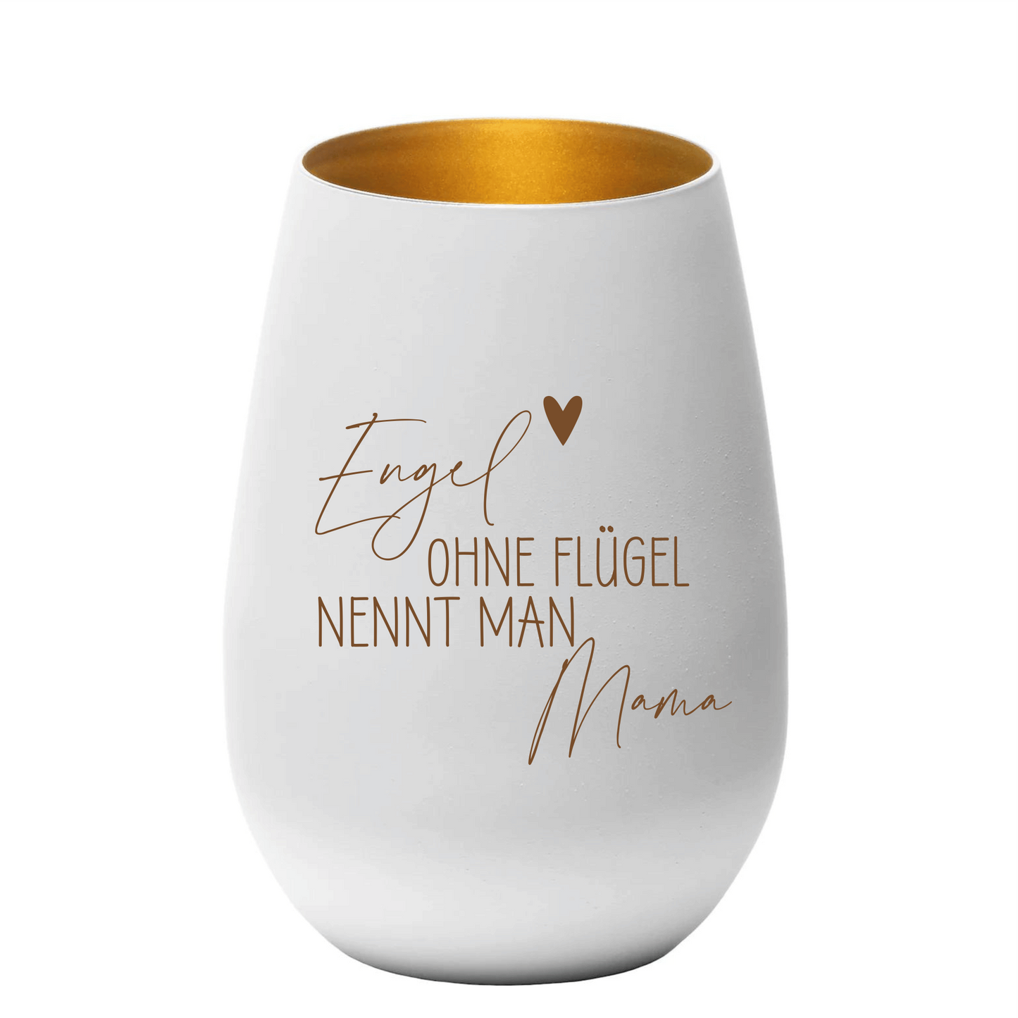 Windlicht Engel ohne Flügel nennt man Mama