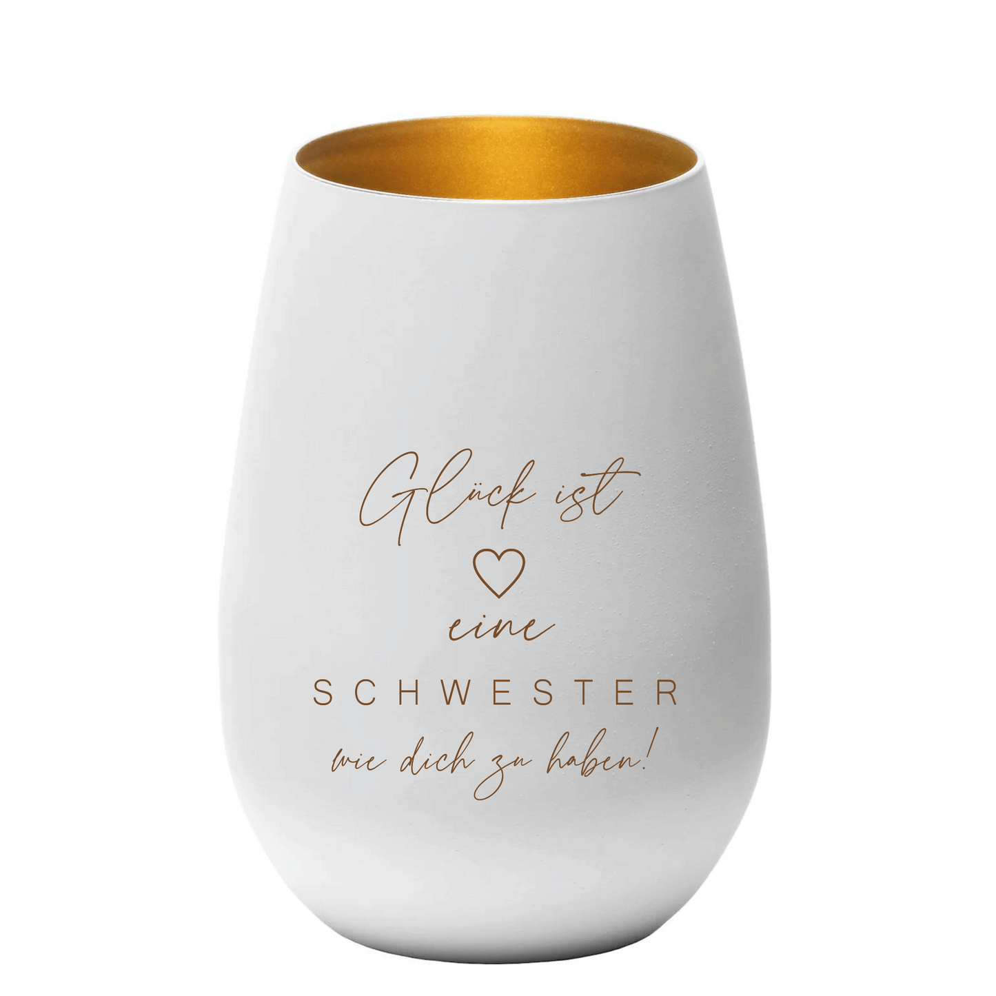 Windlicht Glück ist eine Schwester wie dich zu haben