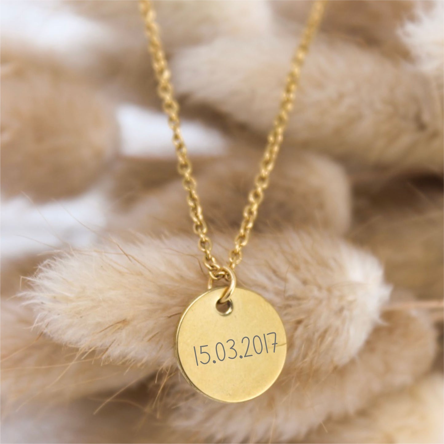 Edelstahlkette Wunschnamen, Kette mit Namen, Kette Geschenk, Kette personalisierbar, Kette Erinnerung, Kette Familie