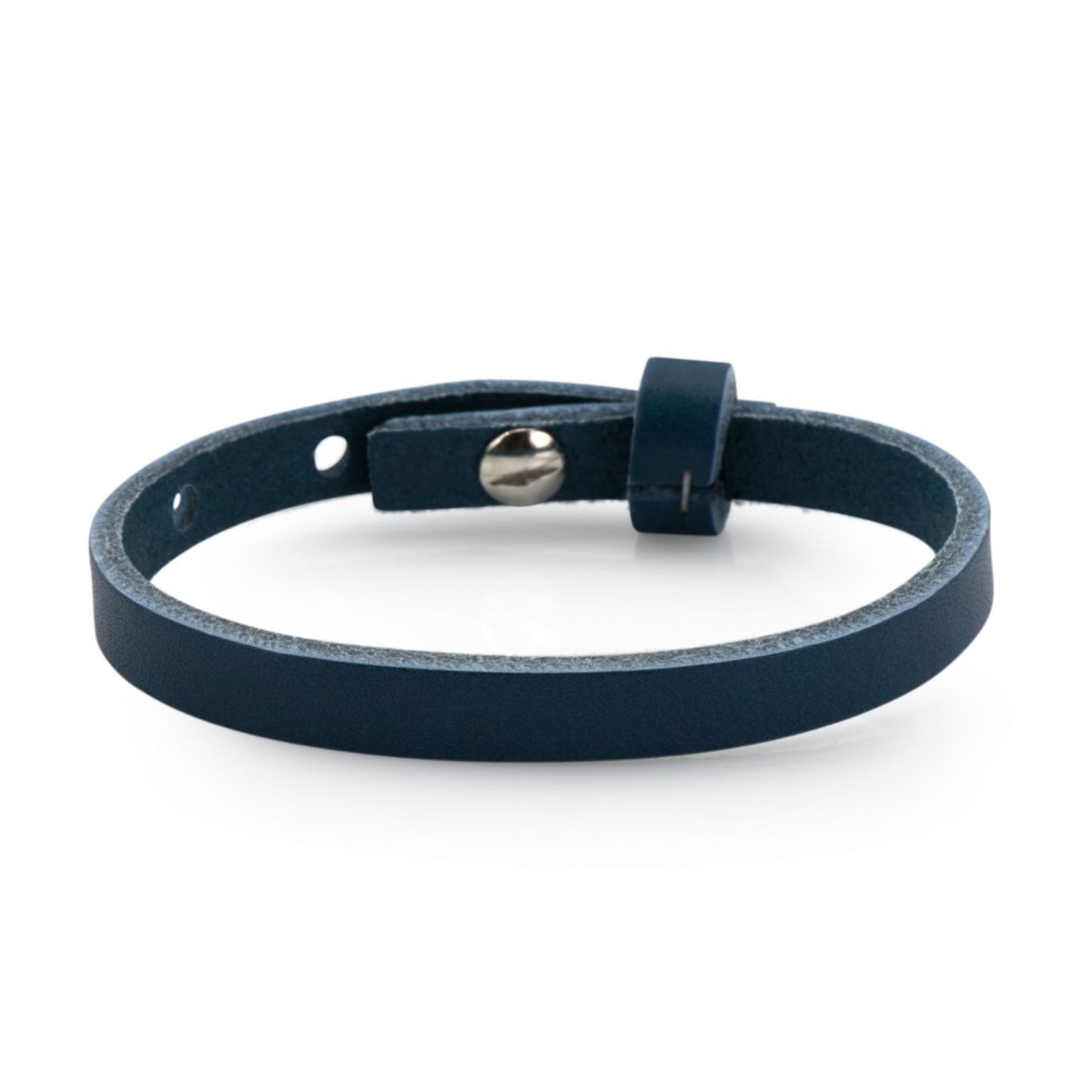 Lederarmband einfach dunkelblau