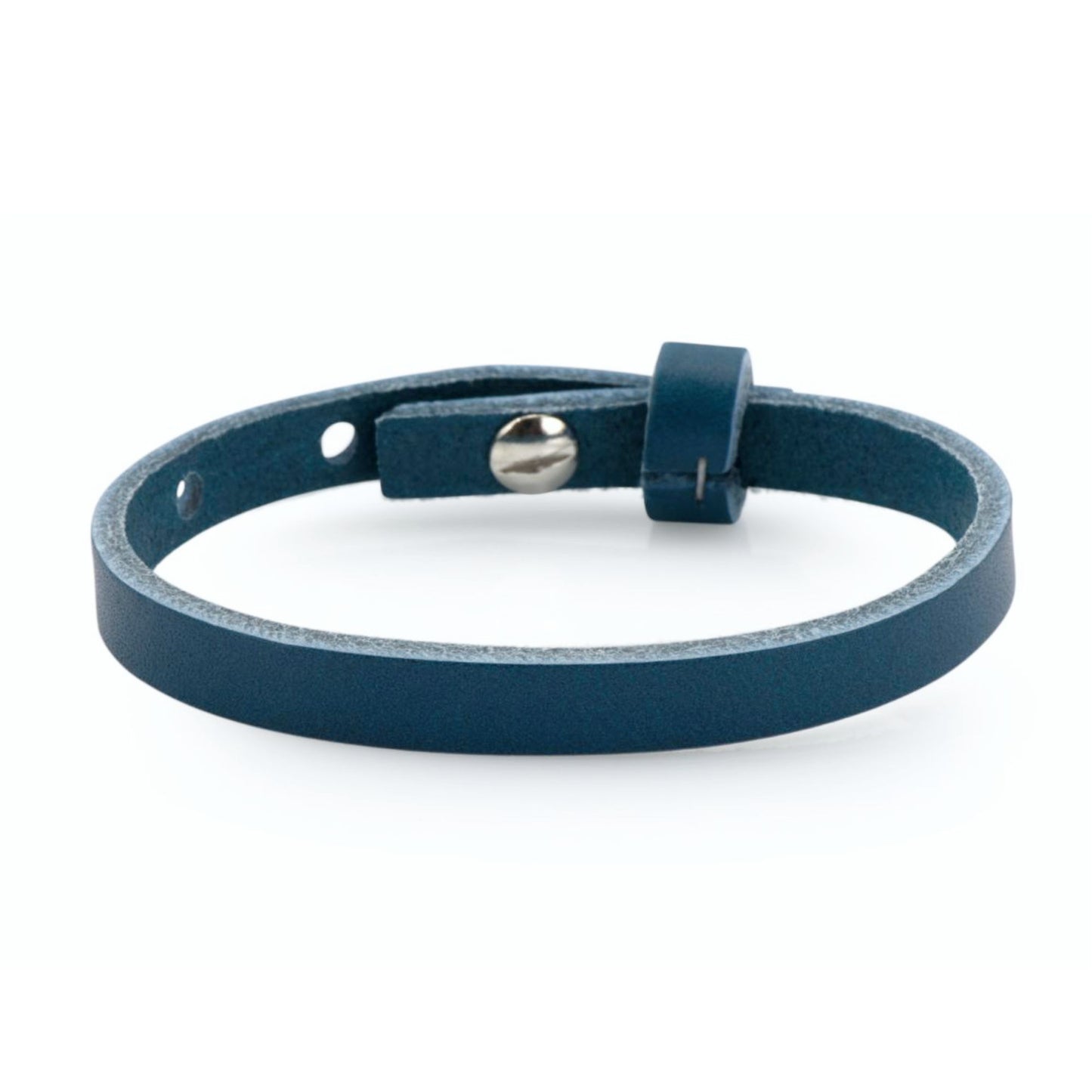 Lederarmband einfach petrol