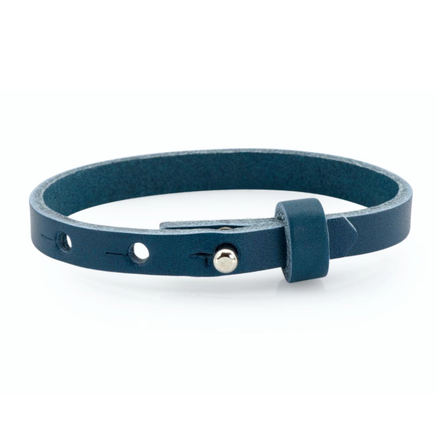 Lederarmband einfach petrol