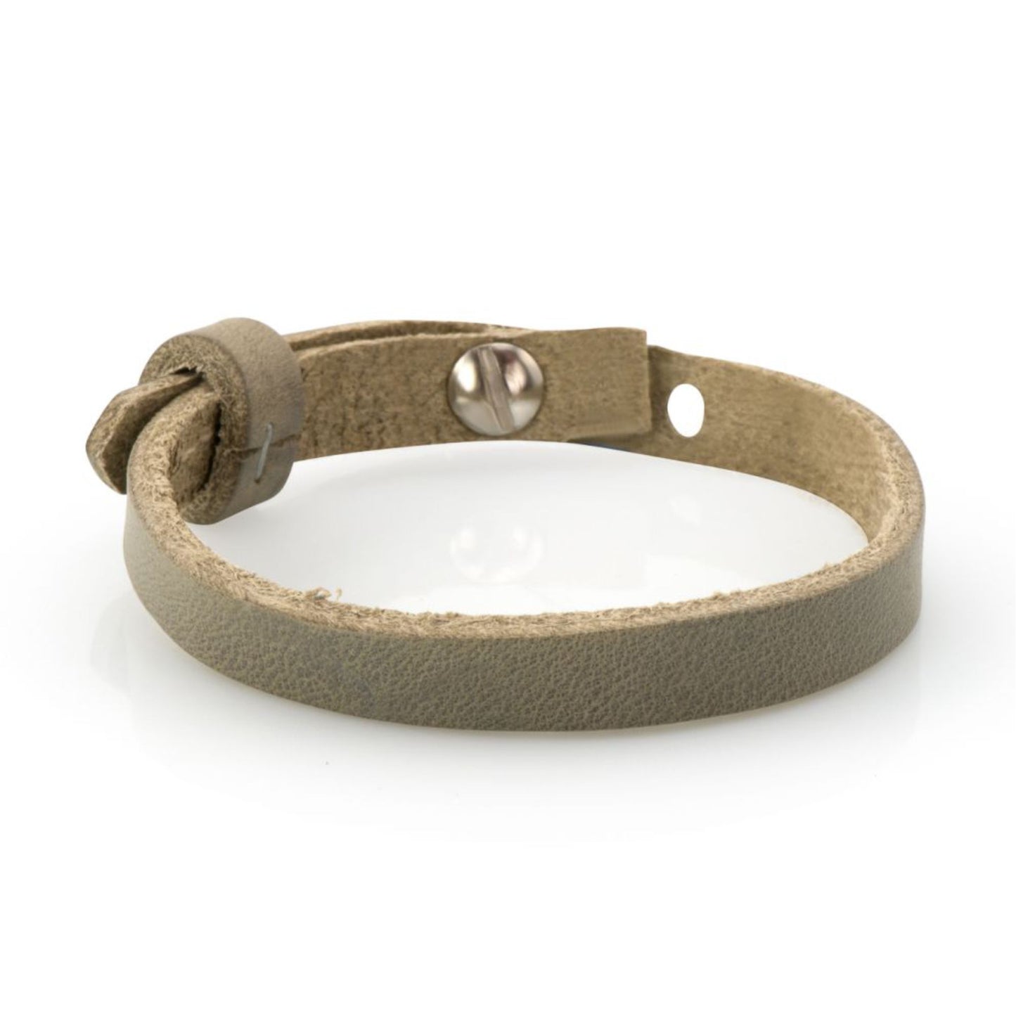 Lederarmband einfach schlamm