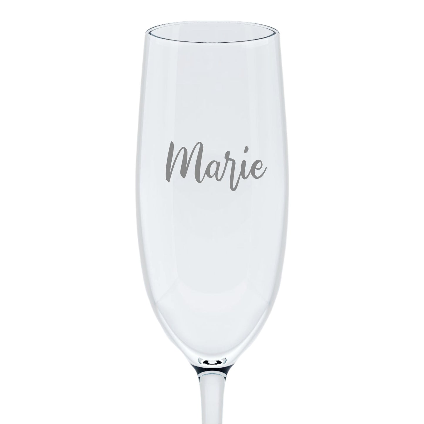 Sektglas mit Wunschtext