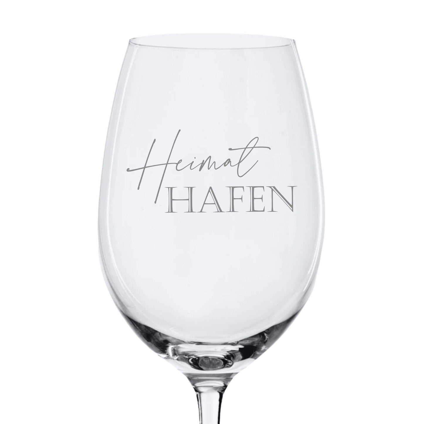 Weinglas Heimathafen