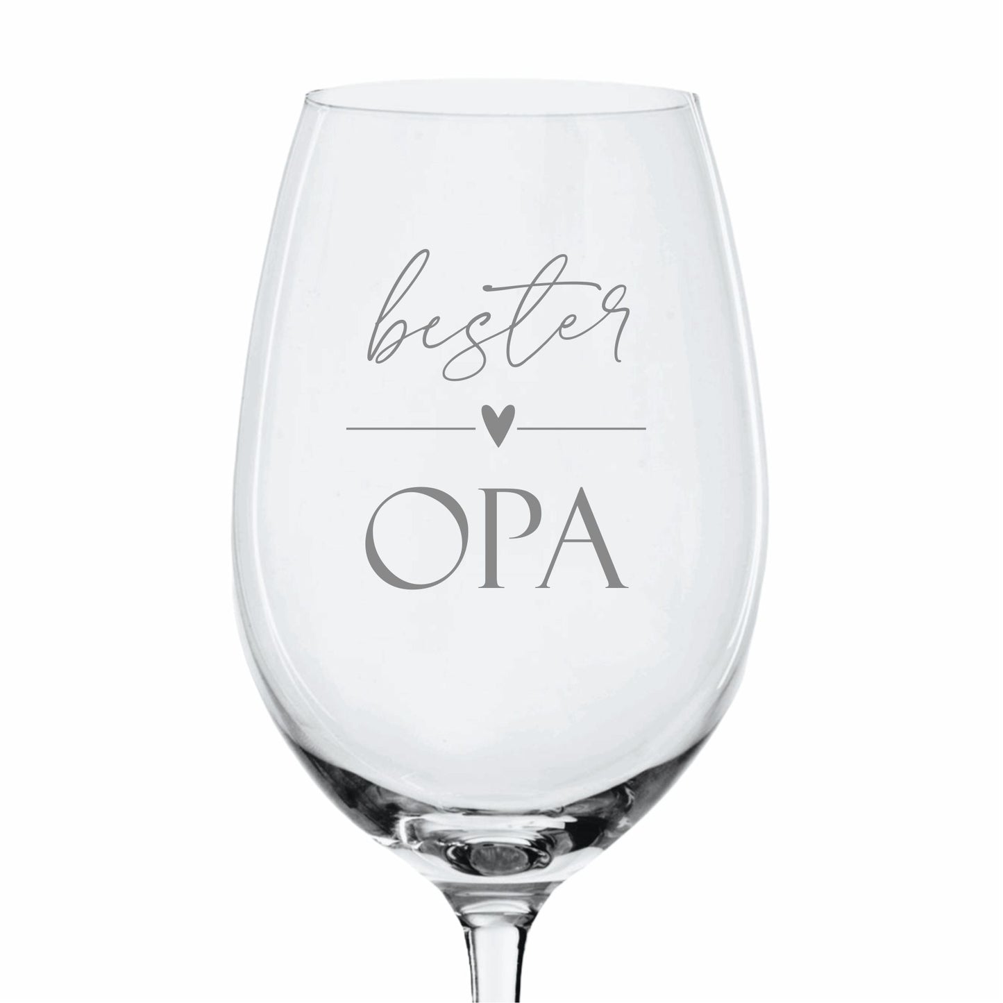 Weinglas bester Opa