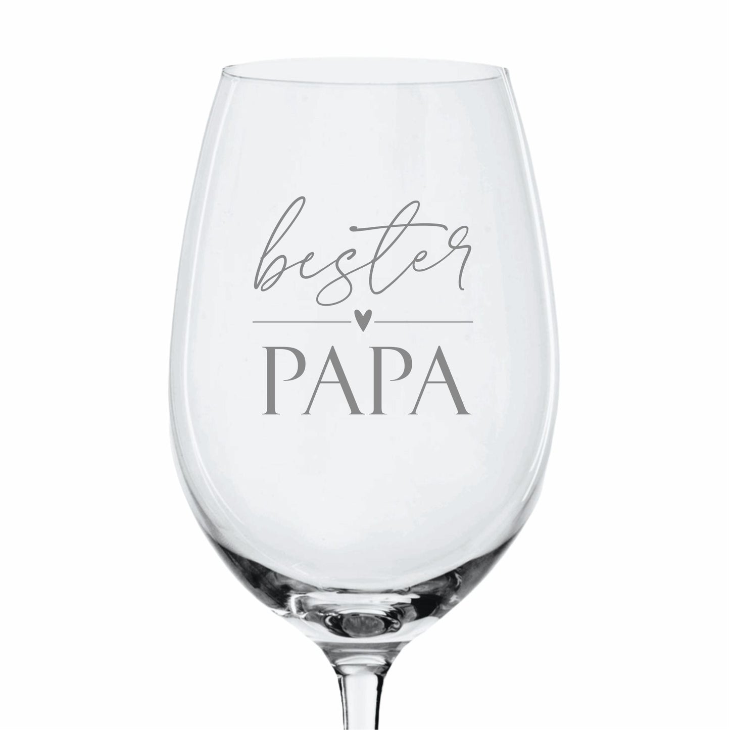 Weinglas bester Papa