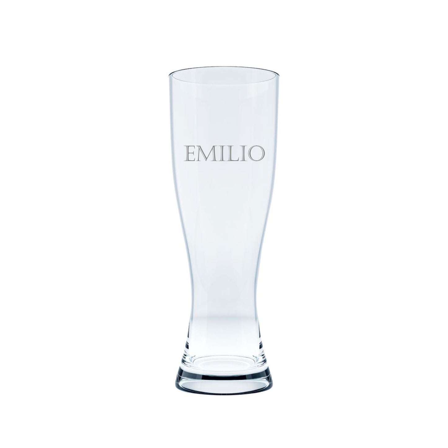 Weizenbierglas mit Wunschtext
