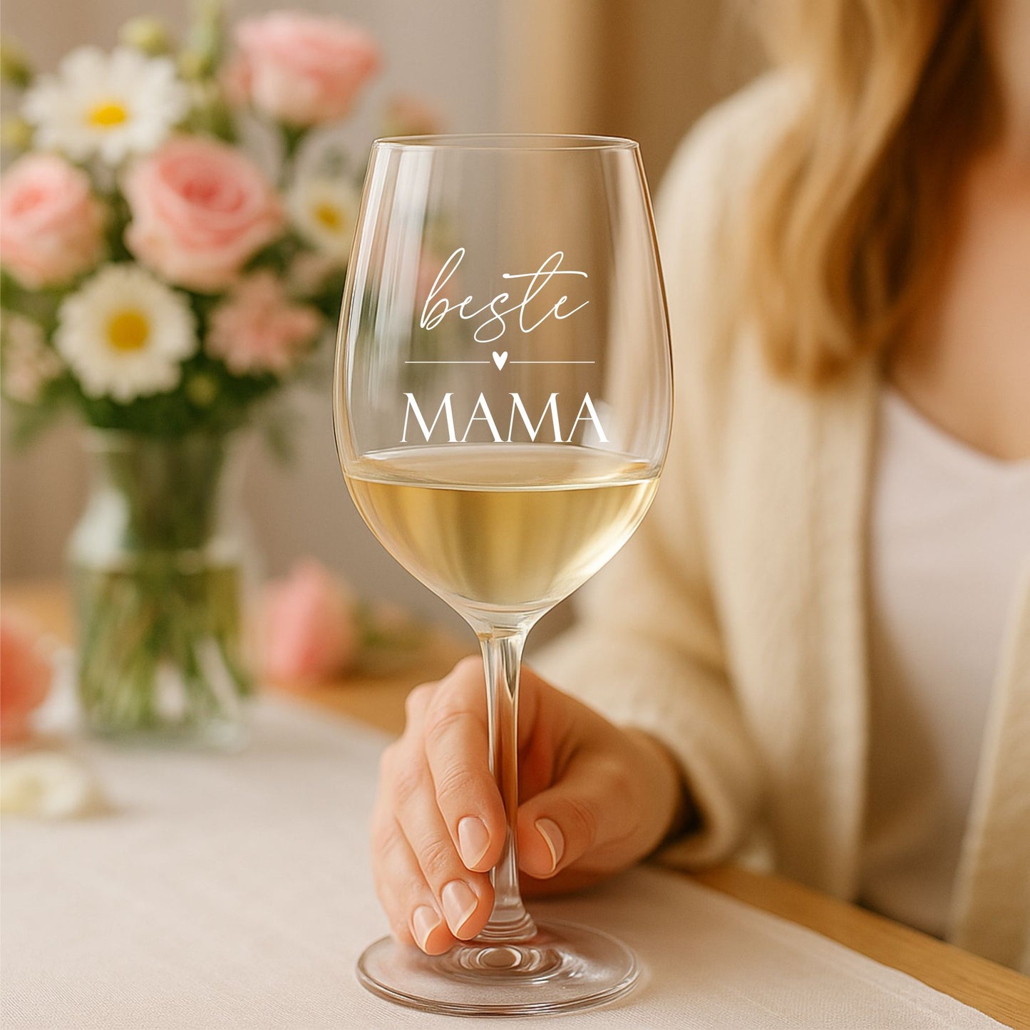Weinglas beste Mama